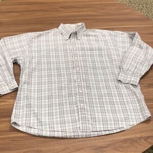 Burberry London Cotton Plaid Button Down